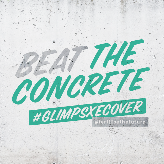 Beat the concrete