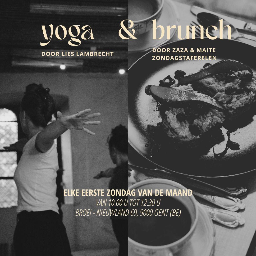 yoga & brunch