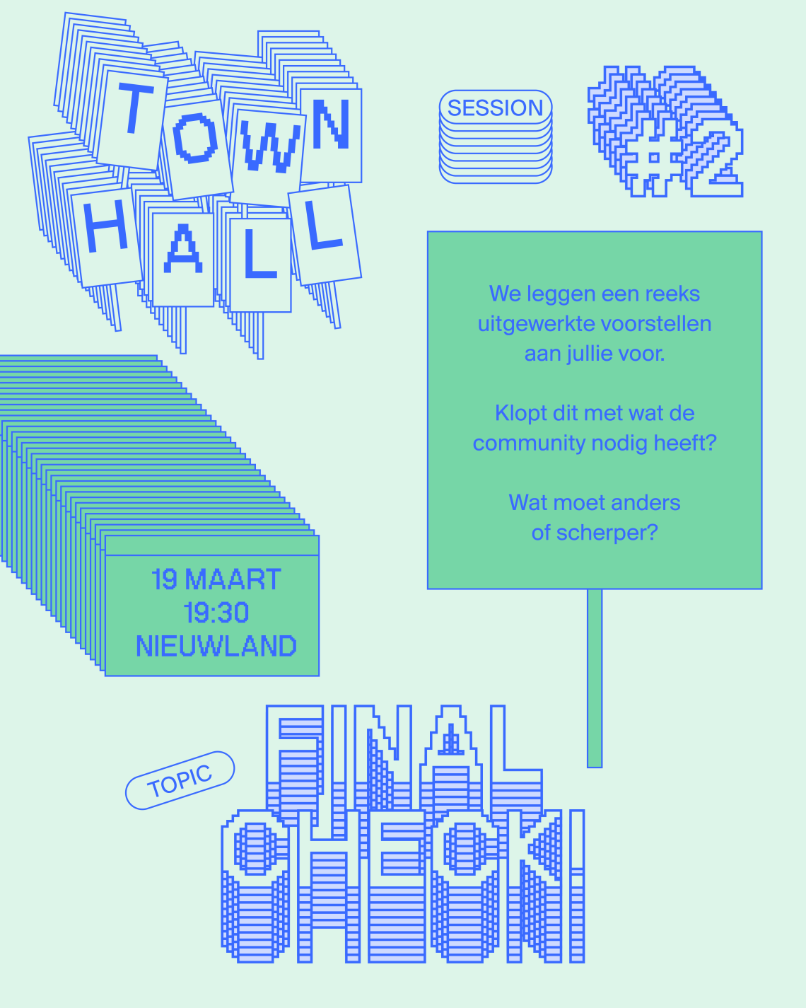 TOWN HALL #2 — Final Check!