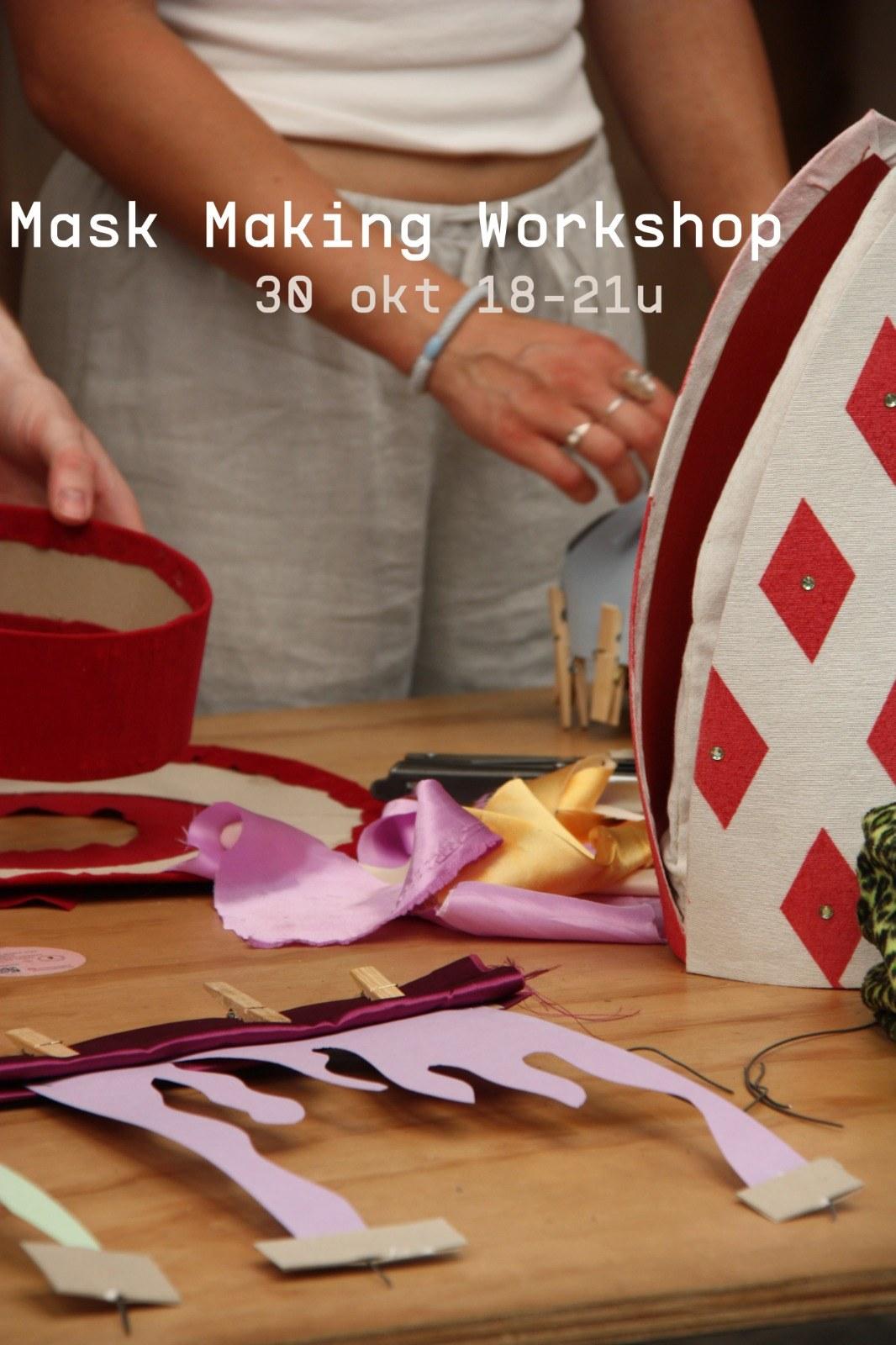 Mask-making workshop: Closing weekend Broei