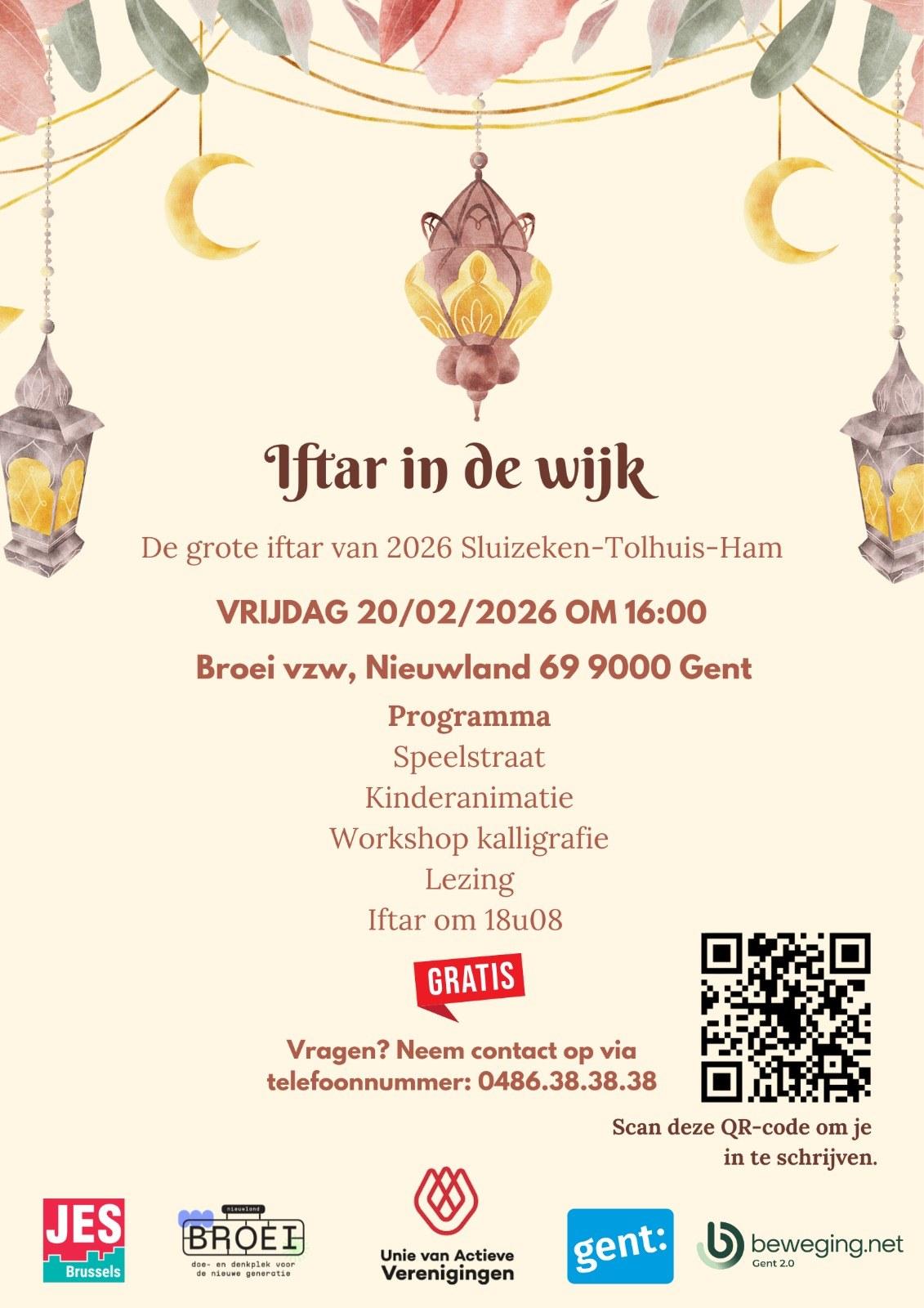 Iftar in de wijk