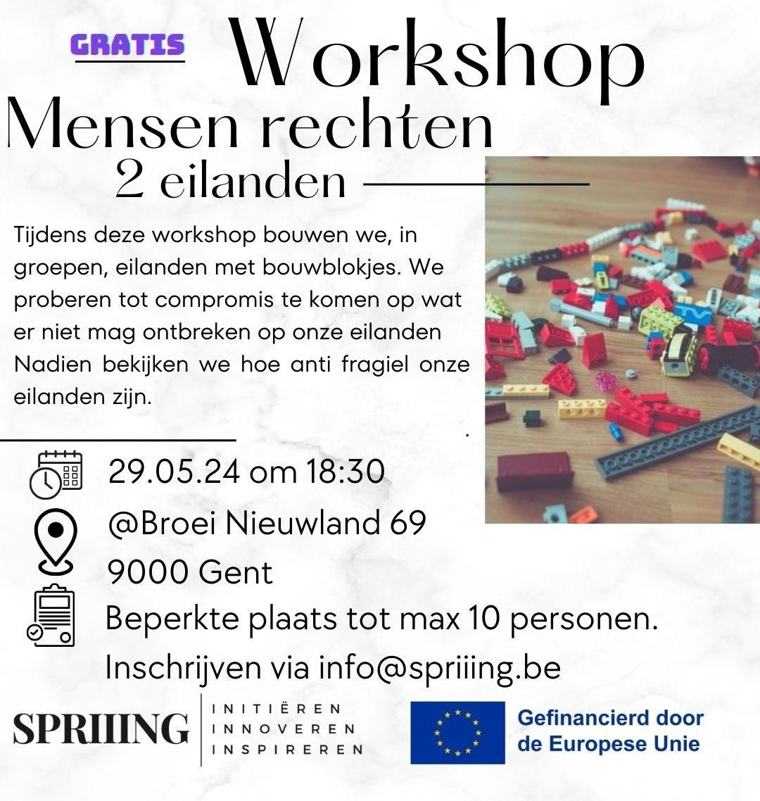 Mensenrechten workshop: 2 eilanden