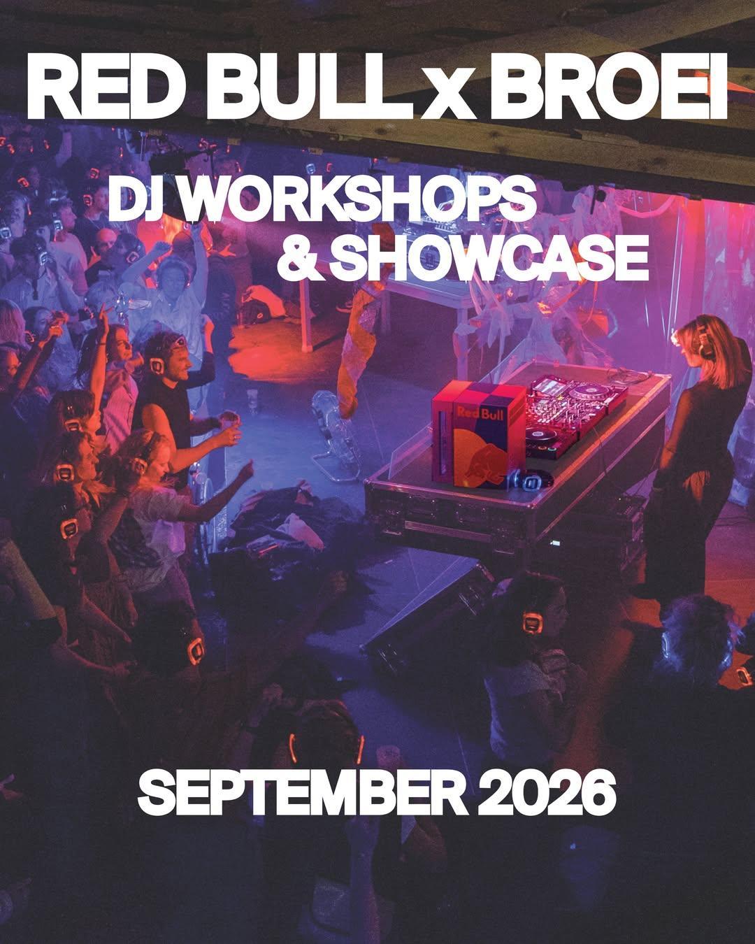 BROEI x RED BULL DJ workshop