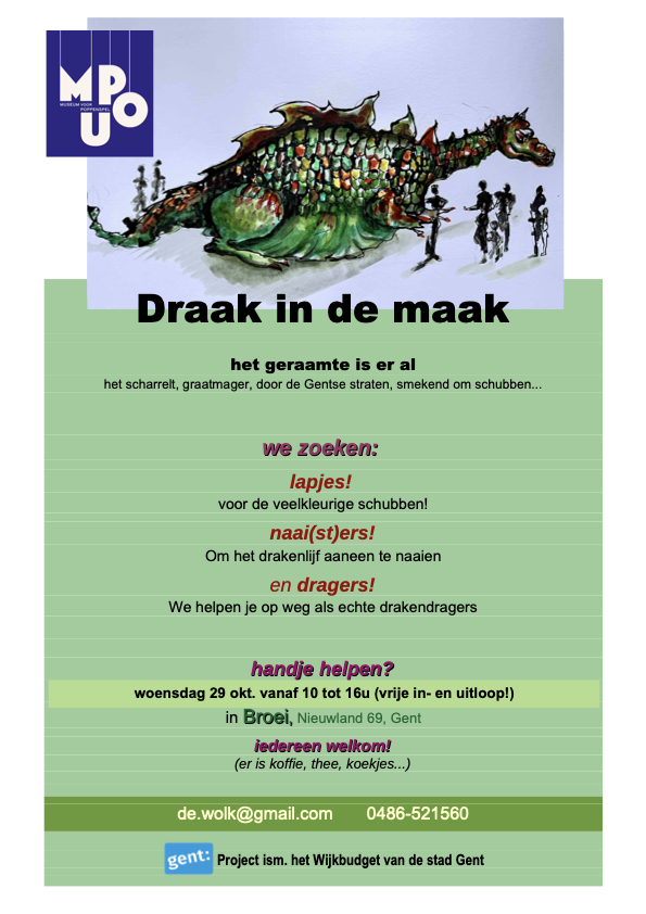 ER DOOLT EEN DRAAK DOOR DE STRAAT...?!