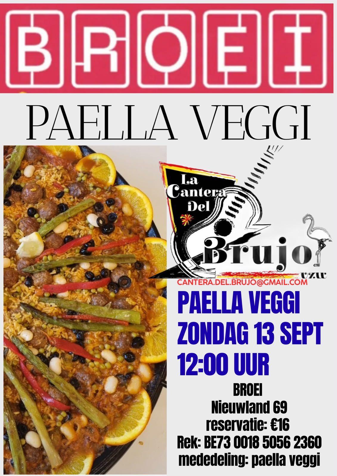 La Cantera del Brujo // Vegetarische paella