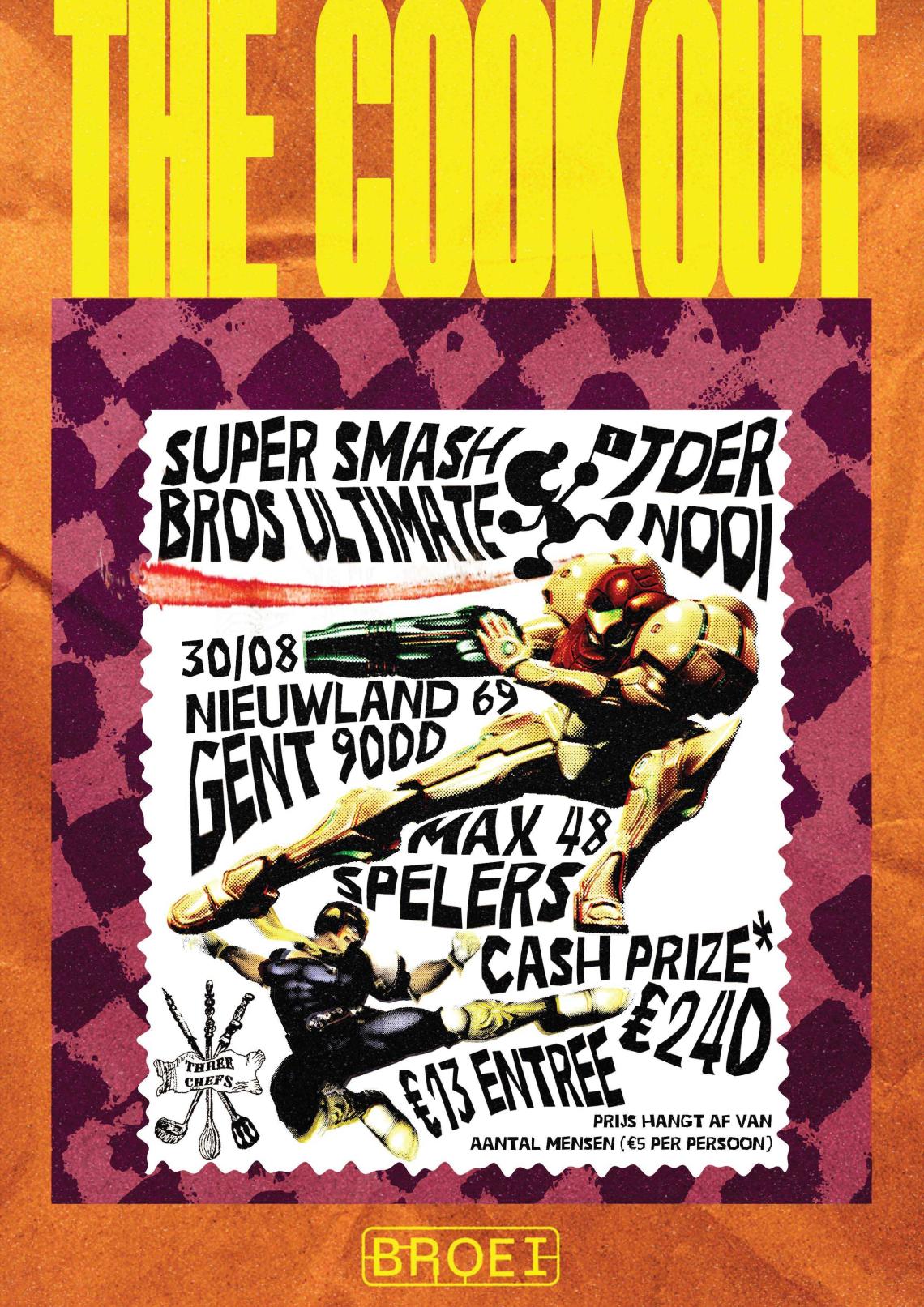 The Cookout: Broei Edition (Super Smash Bros Ultimate Toernooi)