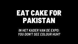 Eat cake for Pakistan