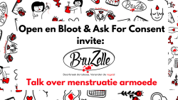 Talk over menstruatiearmoede met Bruzelle