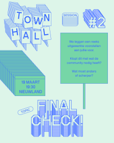 TOWN HALL #2 — Final Check!