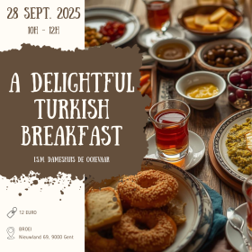 A delightful Turkish breakfast