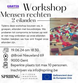 Mensenrechten workshop: 2 eilanden