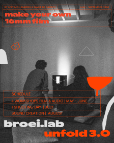 WORKSHOP - 16 MM ANALOG FILM