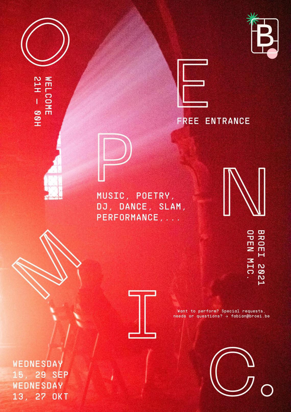 OPEN mic @broei