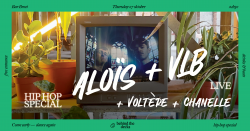 Behind the Decks hip hop special! w/ Aloïs & VLB, support djs: Chanelle en Voltère.